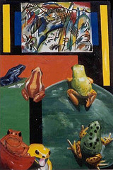 The second postcard featured Carolyn's painting!